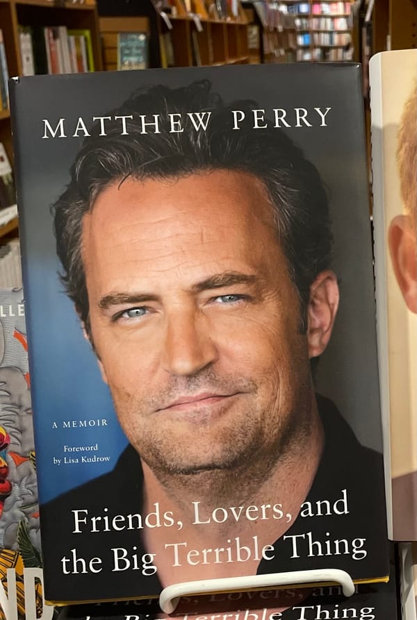 you paid for this: I hated matthew perry's memoir